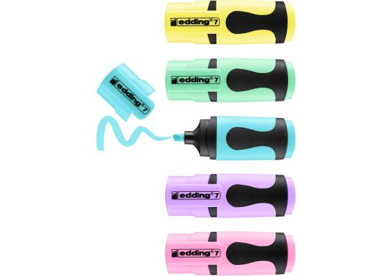 Edding 7 Mini Highlighter -Pastel Colors 